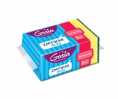 Gosia Zmywak duży żółty 5szt. (05904771000557)