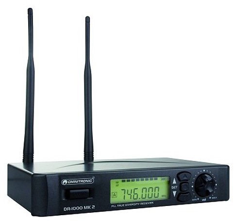 Omnitronic 13061092 DR-1000 MK2 odbiornik radiowy 13061092