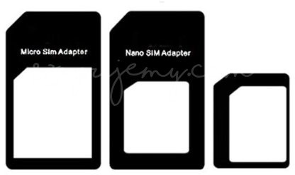 HD Case ADAPTER MICRO SIM NANO SIM 3in1 P214