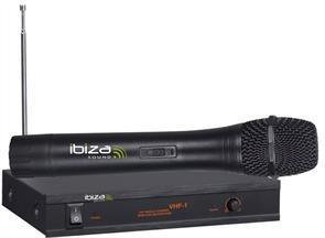 Bezprzewodowy system mikrofonowy Ibiza VHF-1A 90dB VHF1A