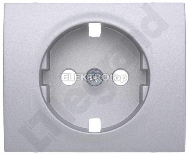 Legrand SISTENA LIFE PLAKIETKA METALIC GNIAZDA 2P+Z SCHUKO, 771320,