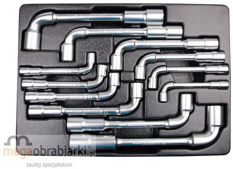 KING TONY Zestaw kluczy wygiętych, 12 szt 9-1912MR