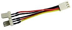 Lindy Adapter do wentylatorów CPU 2 do 1 adapter, 33149 33149