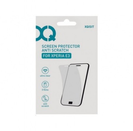 XQISIT Screen Protector for Xperia E3 AS 3Pcs