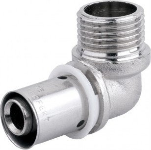 Perfexim Kolanko ZAPRASOWYWANE WKRĘTNE 25 x 3