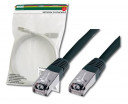 Digitus CAT 5e Patchcord SF/UTP Czarny 10M DK-1531-100/BL