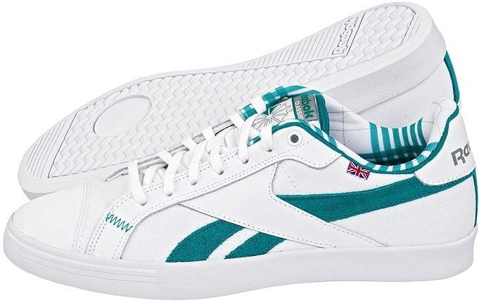 Reebok Tennis Vulc Low J85413 biało-zielony