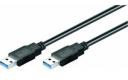 Mcab Kabel USB A-A, męsko-męski,1.8 m, czarny 7300033