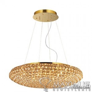 Ideal Lux KING SP12 ORO oprawa wisząca 12 x 40W G9 88020 088020