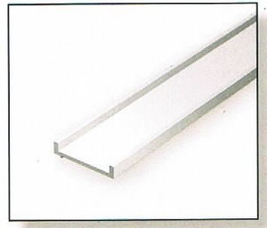 Evergreen Channel -ceownik -1,5mm -4 szt. -dł. 350mm -261 EVG/261