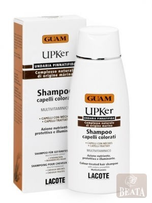 LACOTE GUAM UPKer - Multiwitaminowy szampon do włosów farbowanych - 200ml