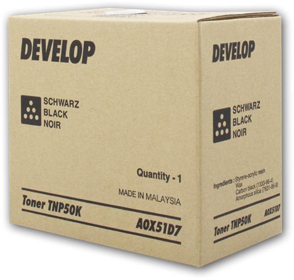 Zdjęcia - Tusze i tonery Develop A0X51D7, TNP-50K czarny  toner oryginalny (black)