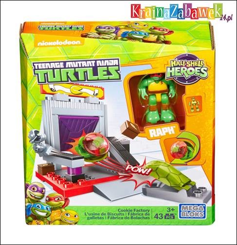 Mega Bloks TMNT Cookie Factory DMW46/ DMW49