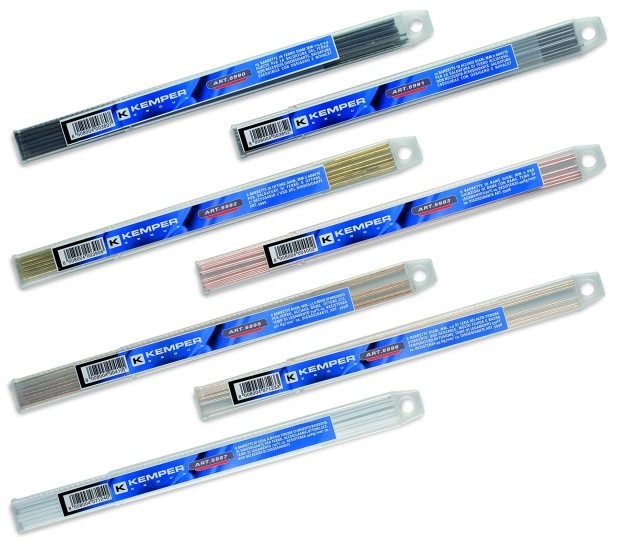 Kemper Lut twardy  mosiądz 6 szt.