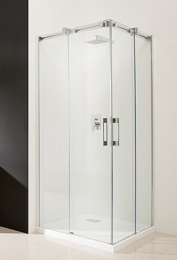Radaway Espera KDD 80x100 szkło przejrzyste + brodzik Argos D + syfon 380150-01L/380152-01R/4AD810-01