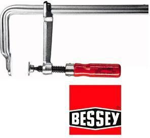 Bessey ERDI ścisk ślusarski stalowy z drewnianą rękojeścią 80x160mm GS16