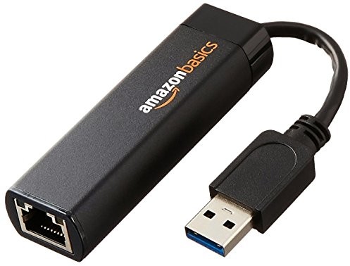 AmazonBasics przewód-adapter sieciowy, USB 3.0 na 10/100/1000, Gigabit Ethernet HL-003109