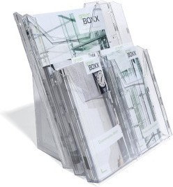Durable Pojemnik na ulotki A4 COMBIBOXX PRO 4 przegrody 1/3