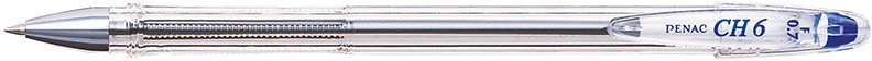 Penac Długopis CH6 0,7mm, niebieski PBA170103F-01