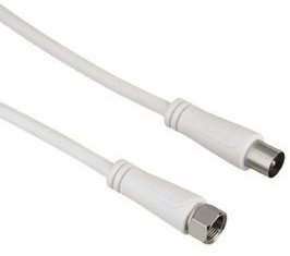 Hama Kabel antenowy 90db wtyk f - wtyk antenowy 3m