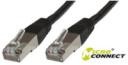 MicroConnect Kabel CAT 5E FTP 2m PVC Czarny B-FTP502S