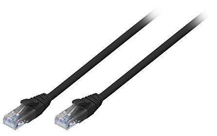 LINDY Lindy Cat.6 u/UTP Cable, czarny, 15 m 48083