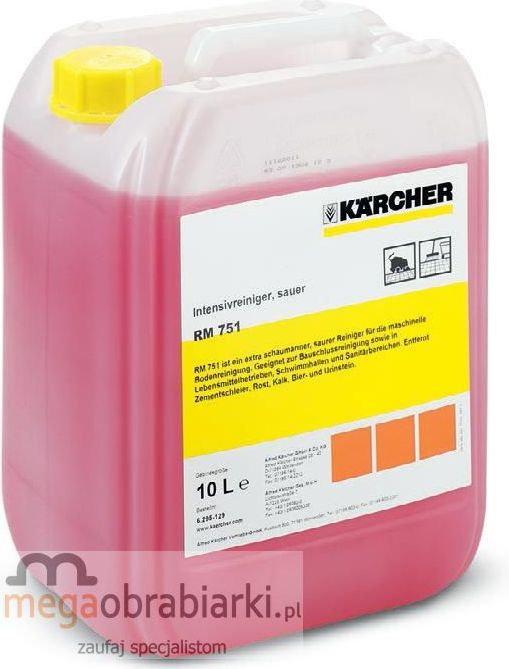 Karcher Środek do usuwania nalotu cementowego RM 751 - 10 l