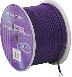 Omnitronic Microphone cable 0.22mm$925 blue /100m (30300757)
