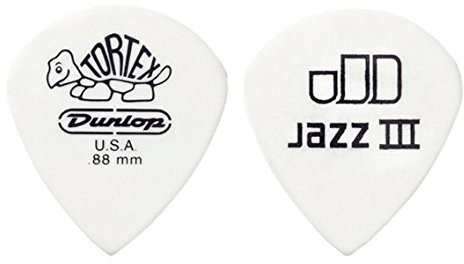 Dunlop DL P 0081 478p1.14 tortex Jazz Biały 23478114012