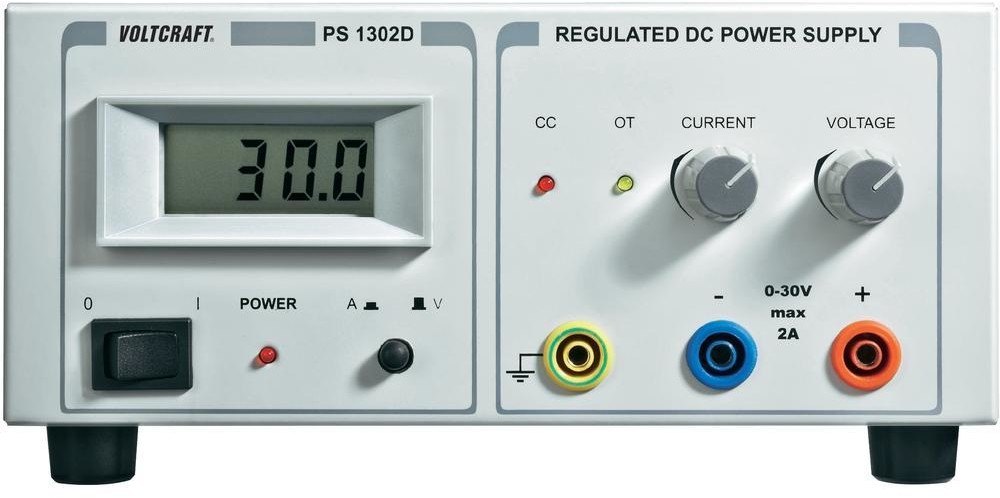 Voltcraft Zasilacz laboratoryjny regulowany PS-1302 D 60 W 0 30 V/DC 0 2 A