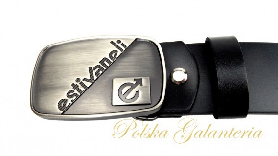 Complex Pasek Skórzany (PL) Skóra Licowa 40 mm Klamra Pełna na Bolczyk BLASZKA