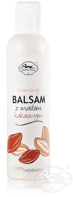 Jadwiga Kremowy balsam do ciała z masłem kakaowym 200ml