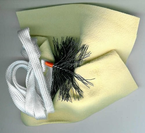 Gewa 756300 wycieraczki EB-saksofon altowy ze sznurkiem, z prawdziwej skóry E400L