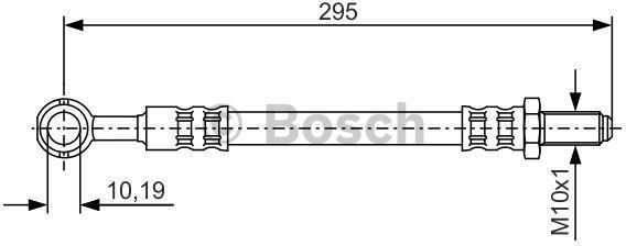 Bosch Przewód hamulcowy elastyczny 1 987 481 365