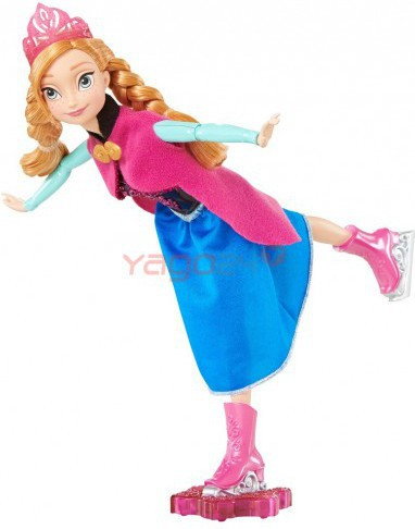 Mattel Lalka CBC62 Magiczna Łyżwiarka Anna