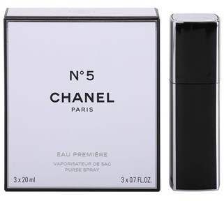 Chanel No.5 Eau Premiere 3 x 20 ml 1x napełnialny + 2x napełnienie woda perfumowana