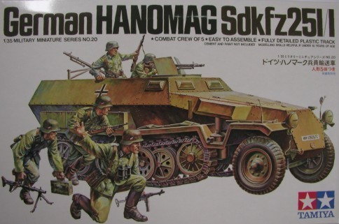 Tamiya 35020 Sd.Kfz.251/1 German Hanomag