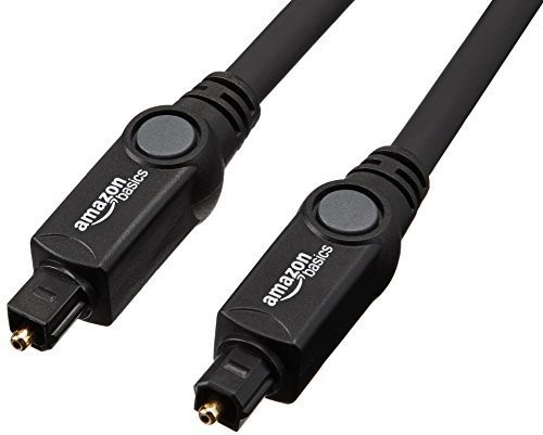 AmazonBasics Toslink kabel optyczny do cyfrowego przesyłania dźwięku, 1 m HL-003144
