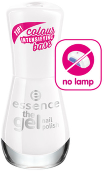 Essence The Gel Nail Polish O Żelowym Wykończeniu 33 wild white ways