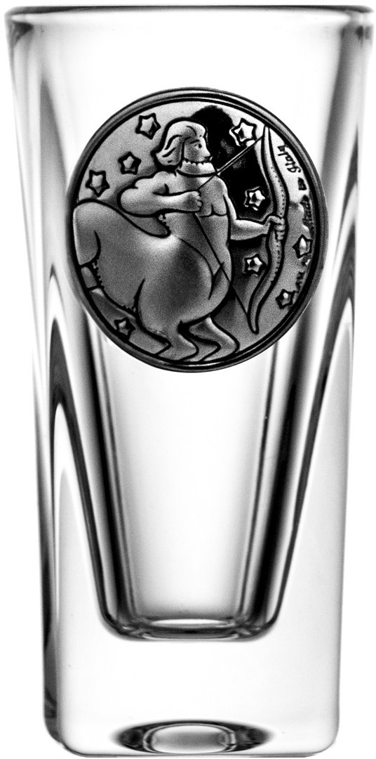 Crystal Julia Kieliszek do wódki znak strzelec kryształ 5069)