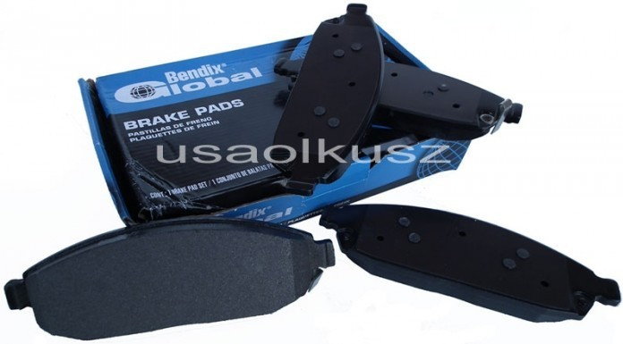 BendixGlobal Klocki hamulcowe przednie Jeep Grand Cherokee 2005-2010 exc. SRT BE