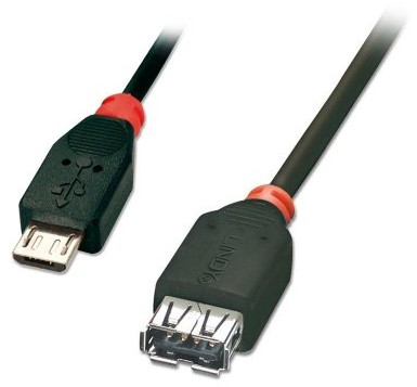 LINDY Lindy 1m USB 2.0 OTG kabel USB