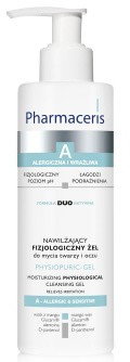 Pharmaceris A PHYSIOPURIC-GEL Nawilżający fizjologiczny żel do mycia twarzy i oczy 190ml