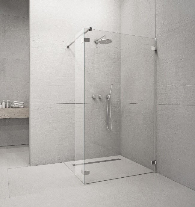 Radaway Euphoria Walk-in II 90x90 szkło przejrzyste 383131-01-01/383160-01-01