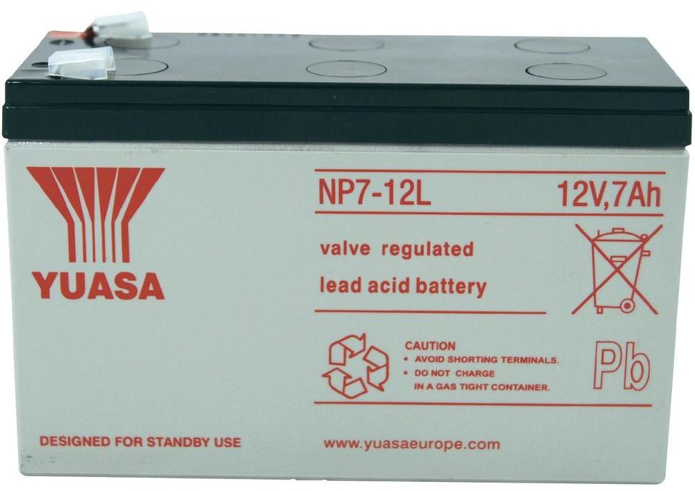 Yuasa Akumulator żelowy AGM Yuasa NP7-12 L 12 V 7 Ah