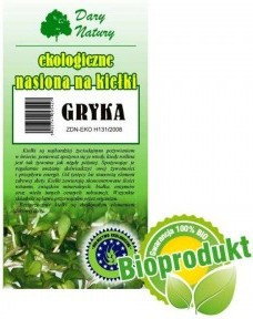Dary Natury Ekologiczne nasiona na kiełki - Gryka 50g (01D6-2671D)