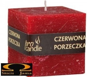 Pro Candle CZERWONA PORZECZKA, świeczka zapachowa DB9A-775E4