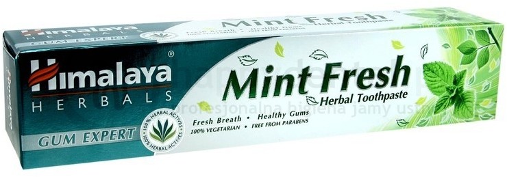 Himalaya Drug Company HIMALAYA Herbals Mint-Fresh 75ml - ziołowy żel do mycia zę