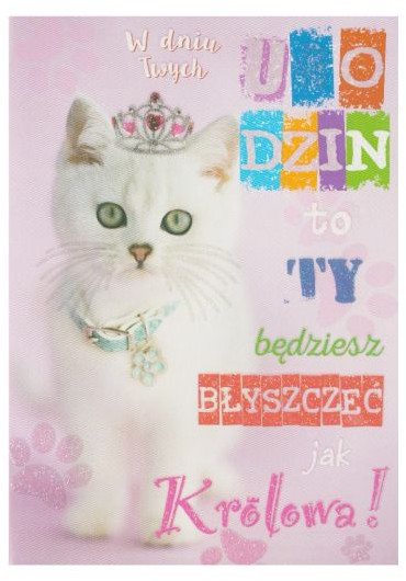 PASSION Karnet urodzinowy Plus PP-1713 KUKARTKA