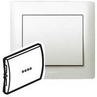 Legrand 771534 SISTENA LIFE Klawisz PEARL pojedynczy do mechanizmów podświetlany